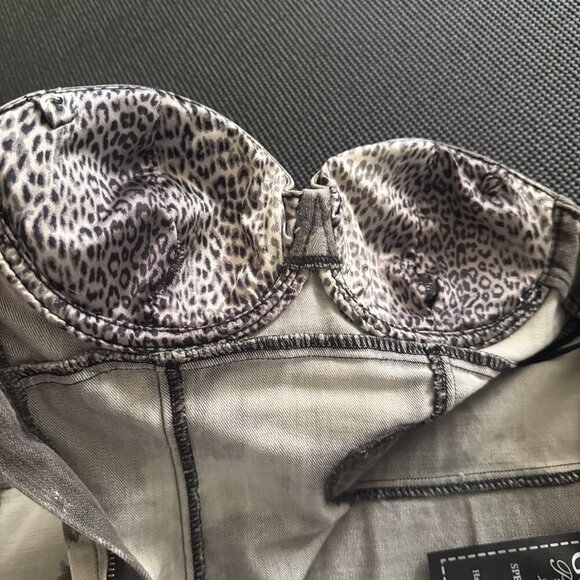 GUESS Premium Special Limited Edition Studded Bustier Mini Dress – Size 1 New - Picture 4 of 9